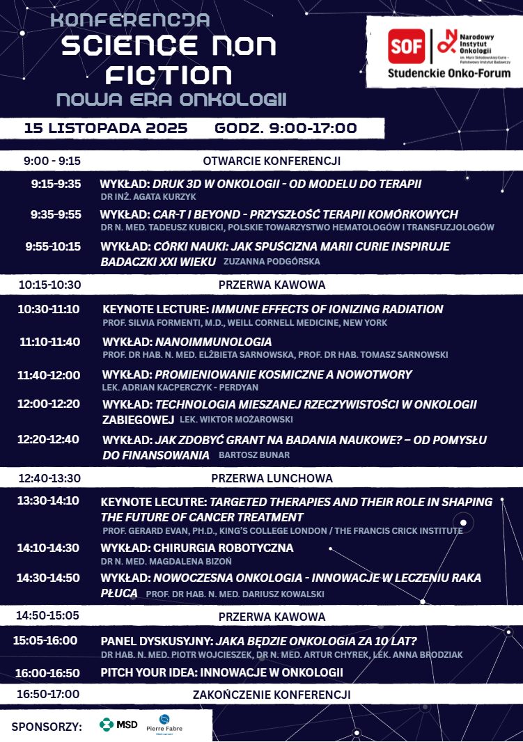 onkologia przyszłości konferencja onko forum